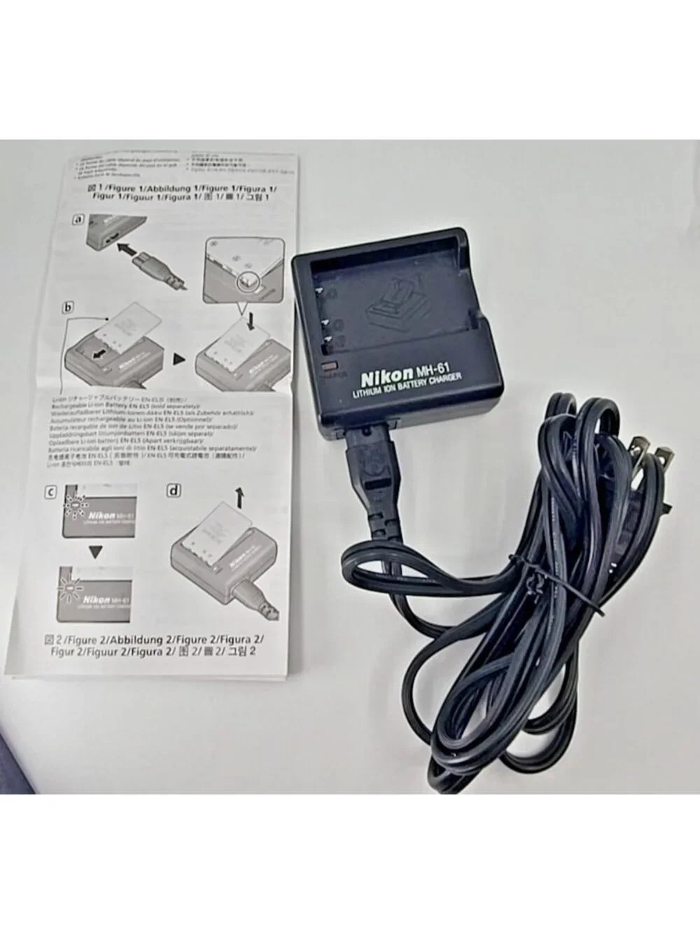 Nikon Coolpix 5200 Digital Camera 2 Batteries Charger Cords Original Box Works